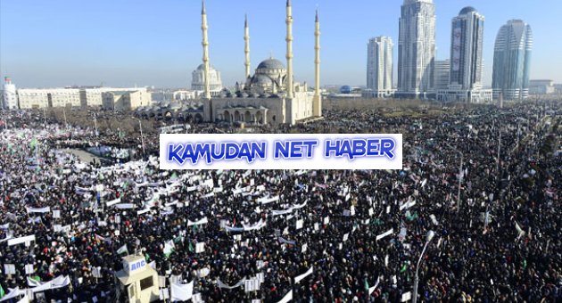 1 milyon kişi Charlie Hebdo'yu protesto etti
