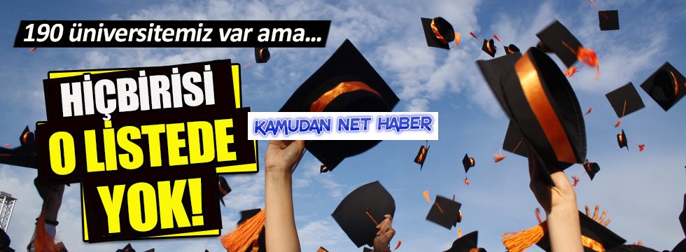 190 Üniversitemiz Var Ama Hiç Birisi istede Yok!