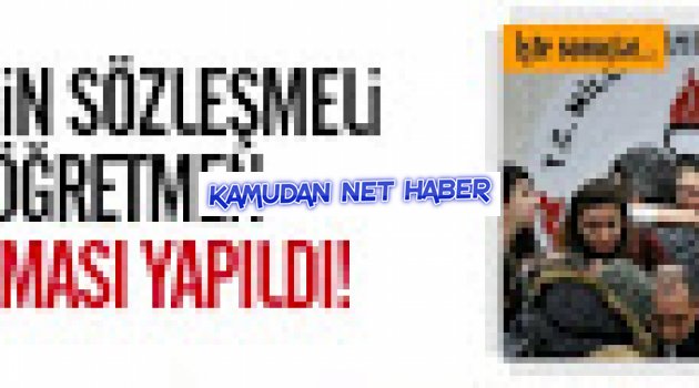 20 bin sözleşmeli öğretmenin ataması yapıldı! İşte sonuçlar...