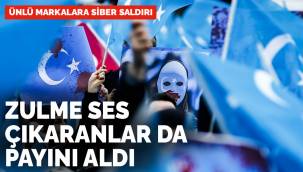 Ünlü markalara siber saldırı! Zulme ses çıkaranlar da payını aldı