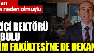 Boğaziçi Rektörü Melih Bulu İletişim Fakültesi'ne de dekan oldu
