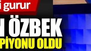 Milli halterci Furkan Özbek Avrupa şampiyonu oldu