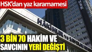 HSK'dan yaz kararnamesi