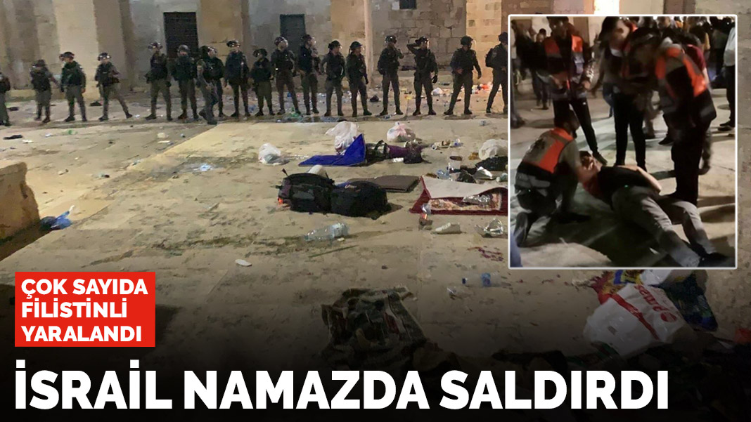 Terörist Devlet İsrail'in Mescidi Aksa'ya saldırısı kınıyoruz ama!
