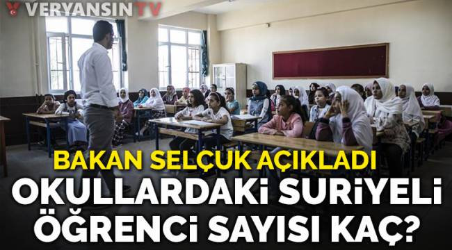 '840 bin Suriyeli eğitim görüyor, 430 bin Suriyeli daha kayıt olacak'