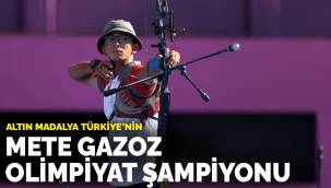 Mete Gazoz Olimpiyat şampiyonu