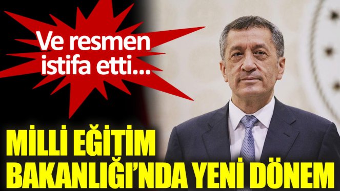 Milli Eğitim Bakanı Ziya Selçuk istifa etti; yerine Prof. Dr. Mahmut Özer atandı!