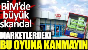 Marketlerdeki bu oyuna kanmayın