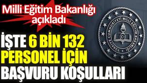 MEB'e alınacak personeller için başvurular açıklandı