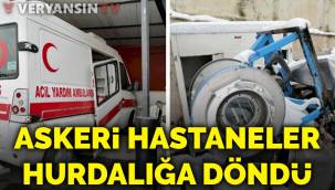 Askeri hastaneler hurdalığa döndü!