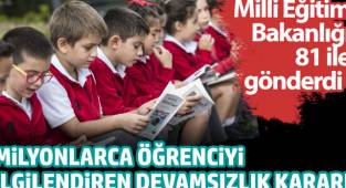 Milyonlarca öğrenciyi ilgilendiren devamsızlık kararı