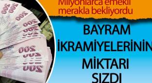 Emeklilerin Bayram ikramiyelerinin tutarı sızdı. Büyük hayal kırıklığı