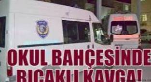 Ordu’da bir okul bahçesinde bıçaklı kavga: 1’i müdür yardımcısı 3 yaralı