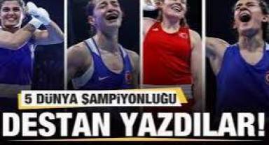 Beşi bir yerde kızlarımız dünya şampiyonu oldu