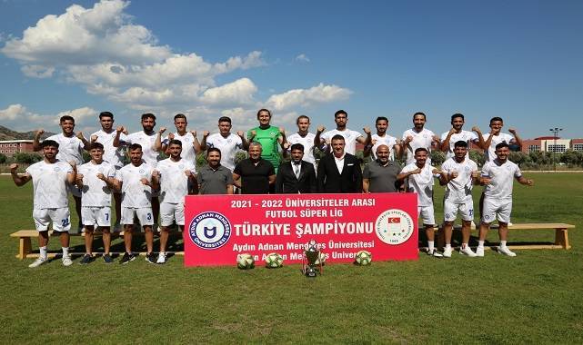 Türkiye Şampiyonu Adnan Menderes Üniversitesinin Futbol Takımı Türkiye’yi Dünya Kupasında Temsil Edecek