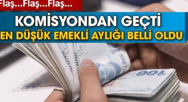 En düşük emekli aylığı belli oldu