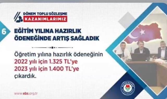 Öğretmenlere göstermelik ödenek zaferi