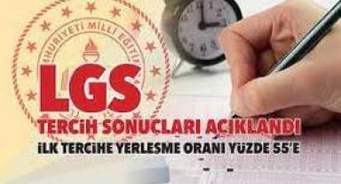 LGS sonuçları açıklandı! Yüzde 55’in ilk tercih sevinci