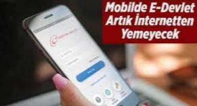 e-Devlet artık internet kotanızı yemeyecek