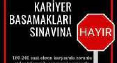 Eğitimci yazarımız Demirel diyor ki: 1 milyon kere sınava hayır diyoruz!