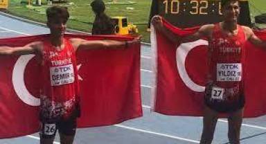 U20 Dünya Şampiyonası’nda 2 Türk sporcu kürsüde ilk kez aynı anda yer aldı