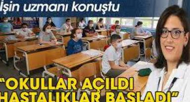 Okullar açıldı hastalıklar başladı