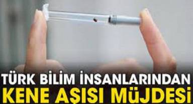 Türk bilim insanlarından kene aşısı müjdesi