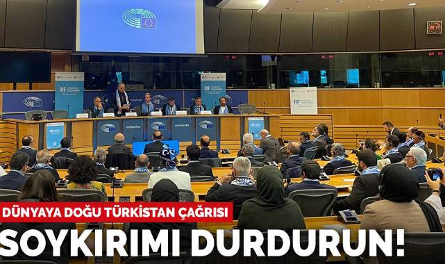 Avrupa Parlamentosu'nda dünyaya çağrı: Soykırımı durdurun!