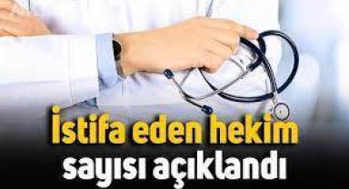 Fahrettin Koca istifa eden doktorların sayısını açıkladı