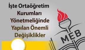 MEB Disiplin Yönetmeliği'nde dikkat çeken değişiklikler