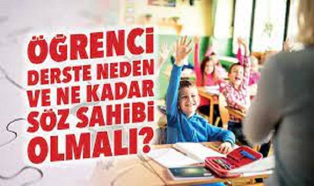 Öğrencilerin derste söz sahibi olmasının faydaları neler?