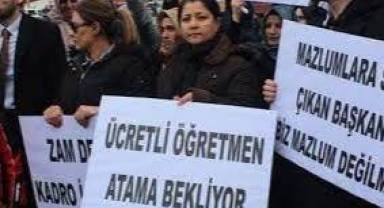 Öğretmenler hakkını arıyor