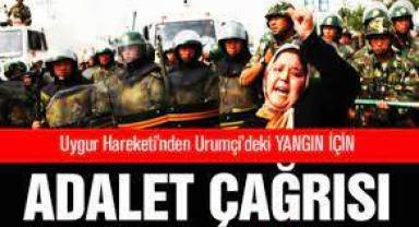 Uygur Hareketi'nden Urumçi'deki yangın için adalet çağrısı