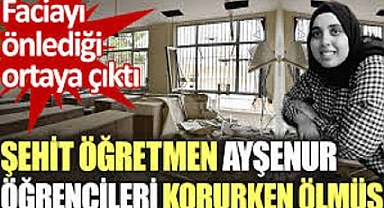 Yazarımız Demirel diyor ki: Şehit Ayşenur Alkan Öğretmen anısına öğretmen ataması yapılsın