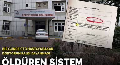 Bir günde 973 hastaya bakan doktor yoğun tempoya dayanamayarak kalp krizi geçirdi