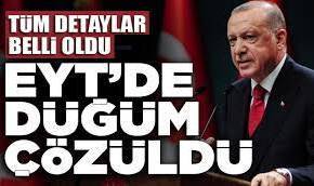 EYT'de yaş sınırı uygulanmayacak.
