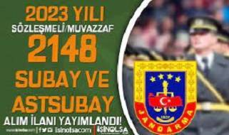 Jandarma ve Sahil Güvenlik 2148 subay-astsubay alımı yapacak