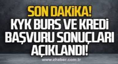 KYK burs ve kredi başvuru sonuçları açıklandı