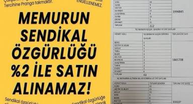 Liyakat Sen: Memurun sendikal özgürlüğü satın alınamaz
