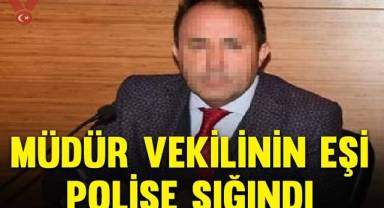Eşini eve kilitleyip iki gün boyunca döven müdür vekili görevden alındı