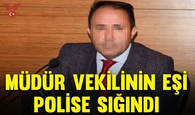 Eşini eve kilitleyip iki gün boyunca döven müdür vekili görevden alındı
