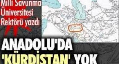 Milli Savunma Üniversitesi Rektörü Erhan Afyoncu: Anadolu'da 'Kürdistan' yok