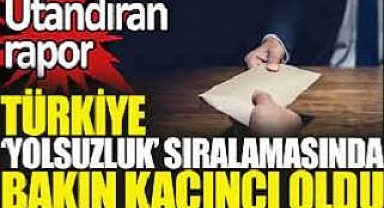 Türkiye Yolsuzluk Endeksi'nde son 10 yılın dibinde: Ülke yokuş aşağı gidiyor