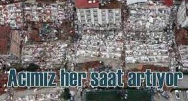 Depremde acı büyüyor: Can kaybı sayısı giderek artıyor