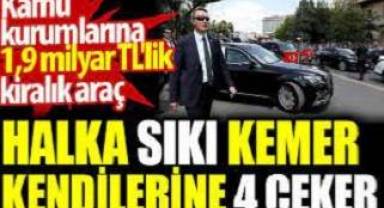 Halka sıkı kemer kendilerine 4 çeker