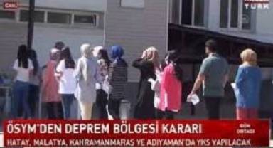 ÖSYM'den Hatay, Malatya, Kahramanmaraş ve Adıyaman için YKS kararı