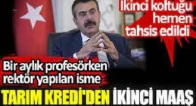 Tarım Kredi'den ikinci maaş! Yeni koltuğu hemen tahsis edildi