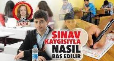 Sınav kaygısıyla nasıl baş edilir?