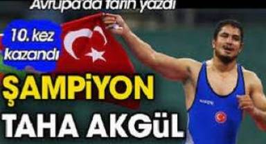 Taha Akgül 10. kez Avrupa'nın en büyüğü