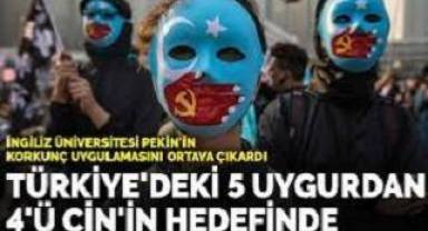Türkiye'deki her 5 Uygurdan 4'ü Çin'in hedefinde